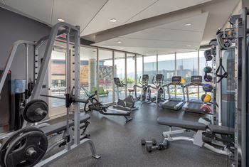 Yard apartments fitness center